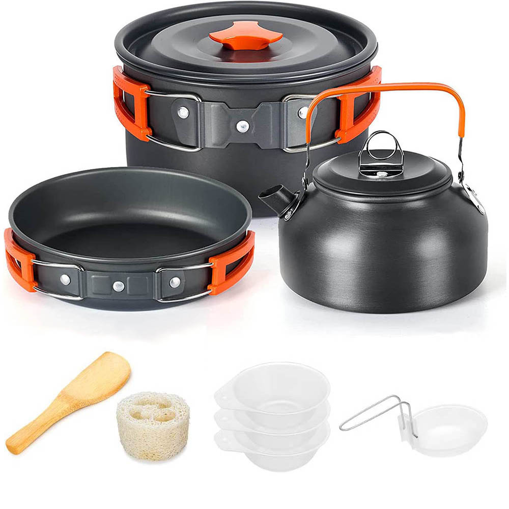 Camping Cooking Equipment Bag - Batterie de cuisine de Camping en