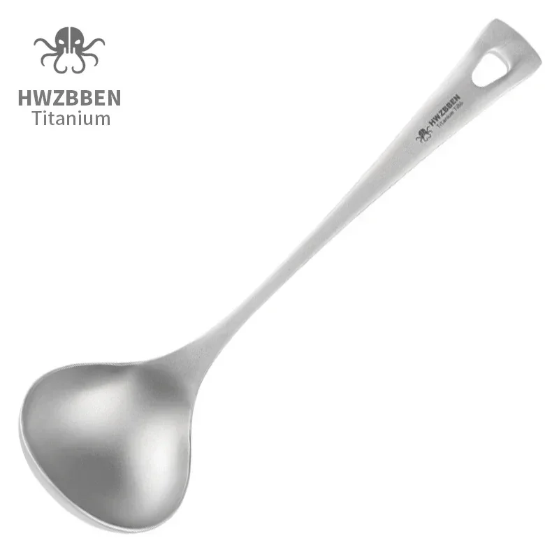 Camping Cooking Hardware - HWZBBEN-Cuillères à soupe en titane avec