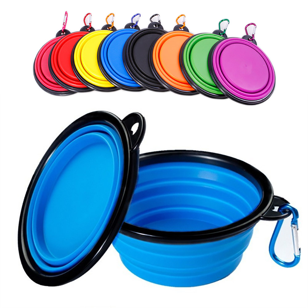 Camping Cooking Dishes - Bol pliable en silicone pour chien,