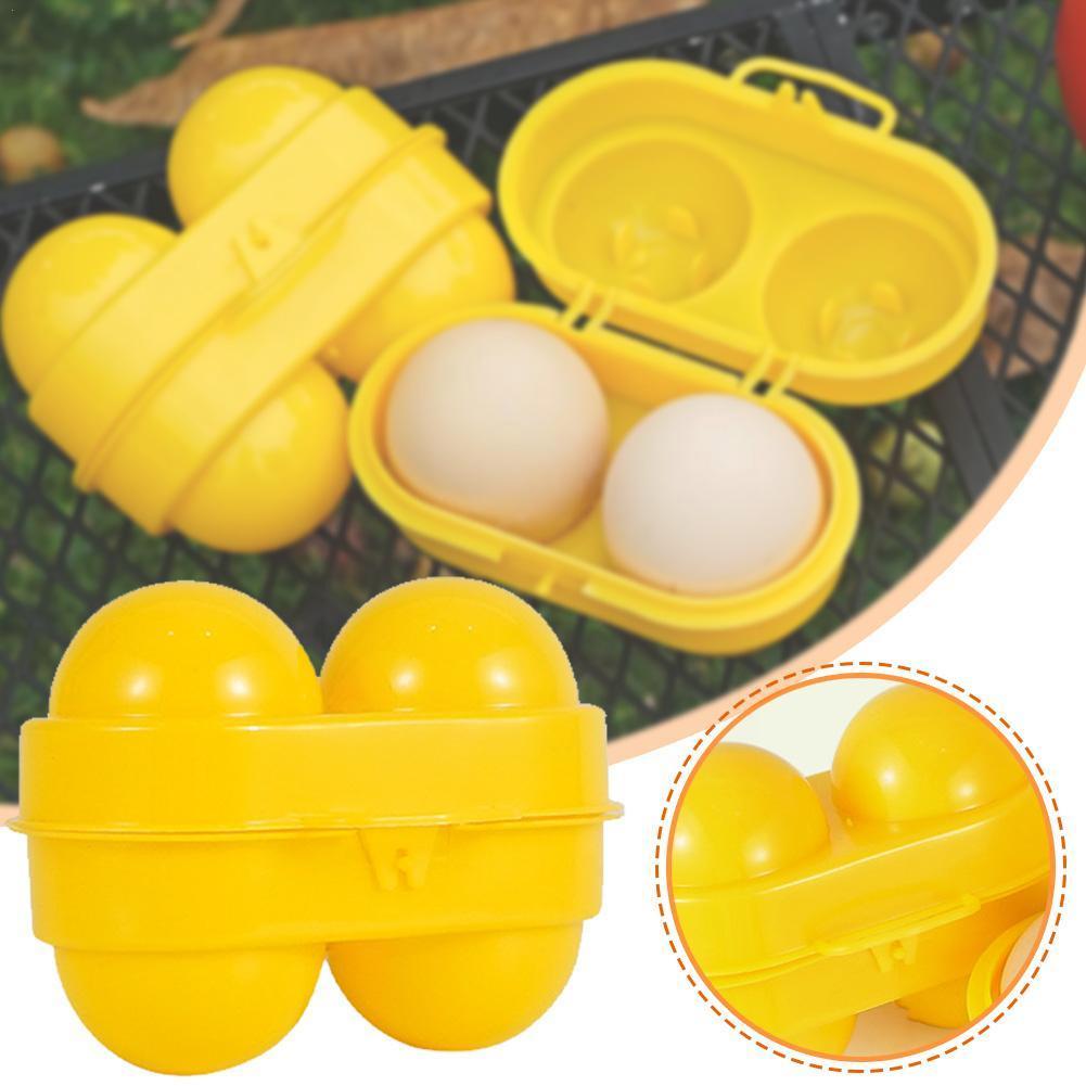 Camping Cooking Rack - Boîte de Rangement d'emoufs à 2