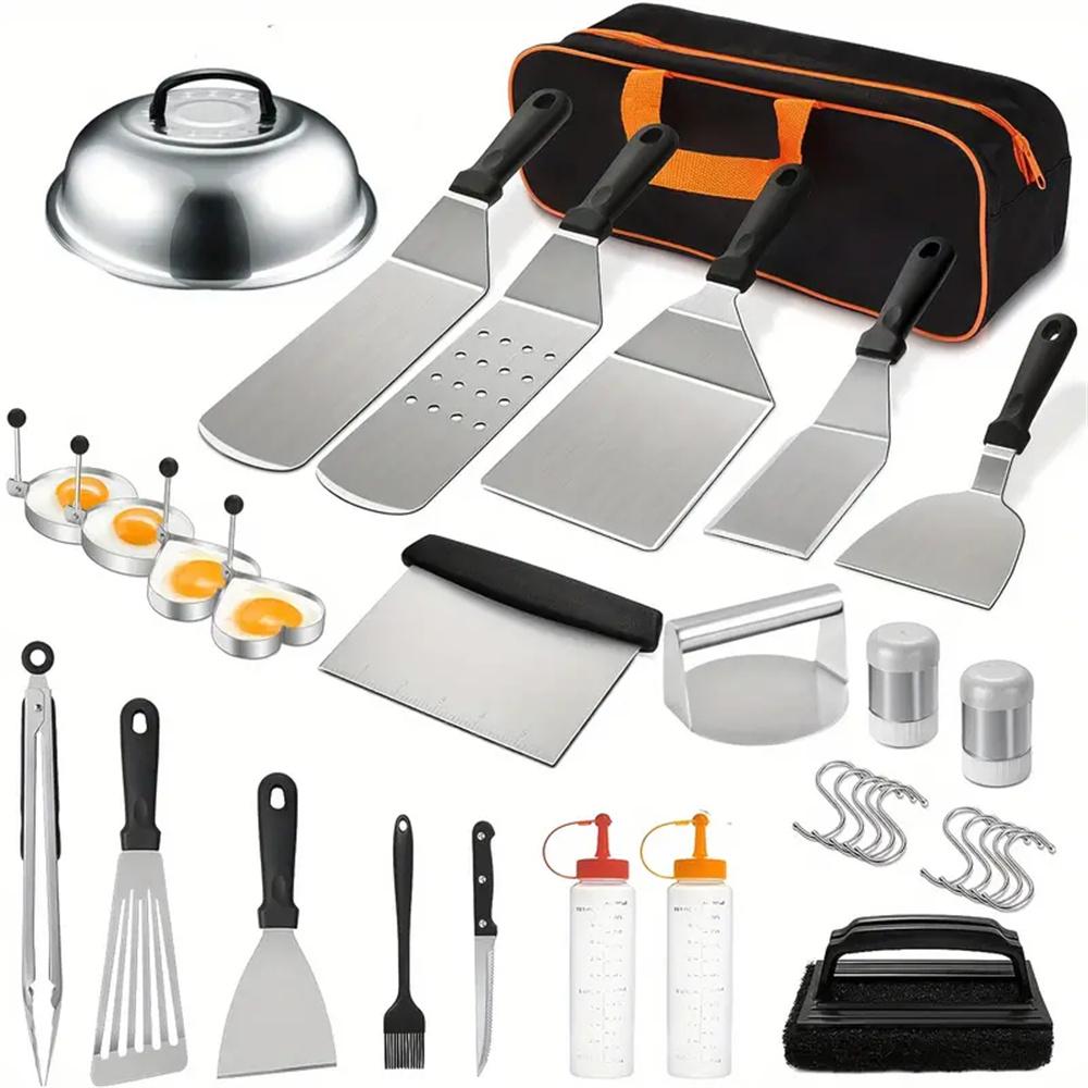 Camping Cooking Set Large - Kit d'accessoires pour plancha à surface
