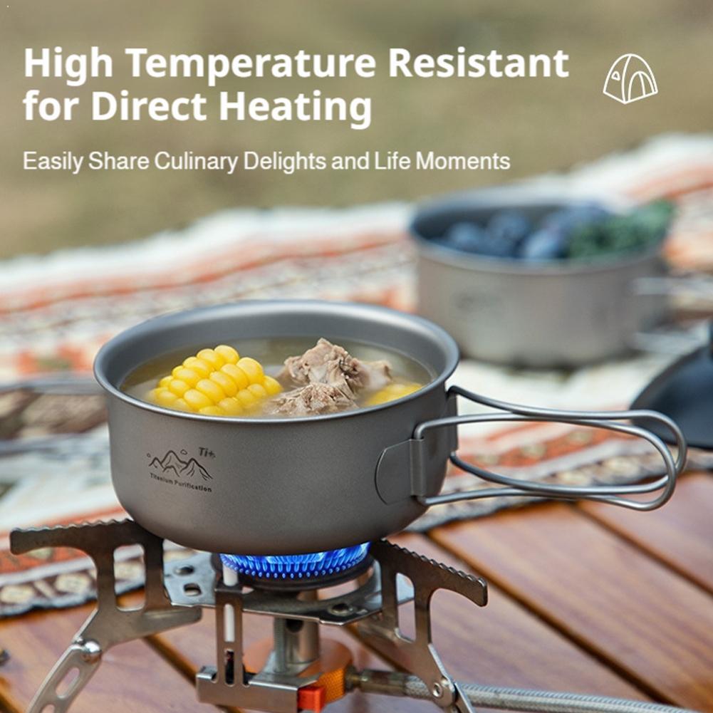 Camping Cooking Hardware - Ustensiles de cuisine ultralégers en titane