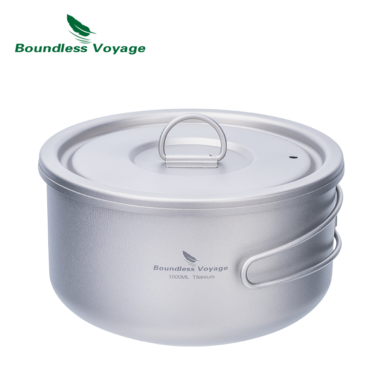 Camping Cooking Rack - Boundless Voyage-Marmite de camping en titane