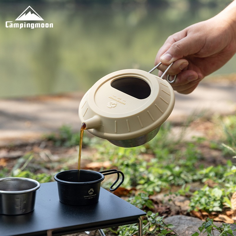Camping Cooking Dishes - CAMPINGMOON Couvercle de casserole en silicone
