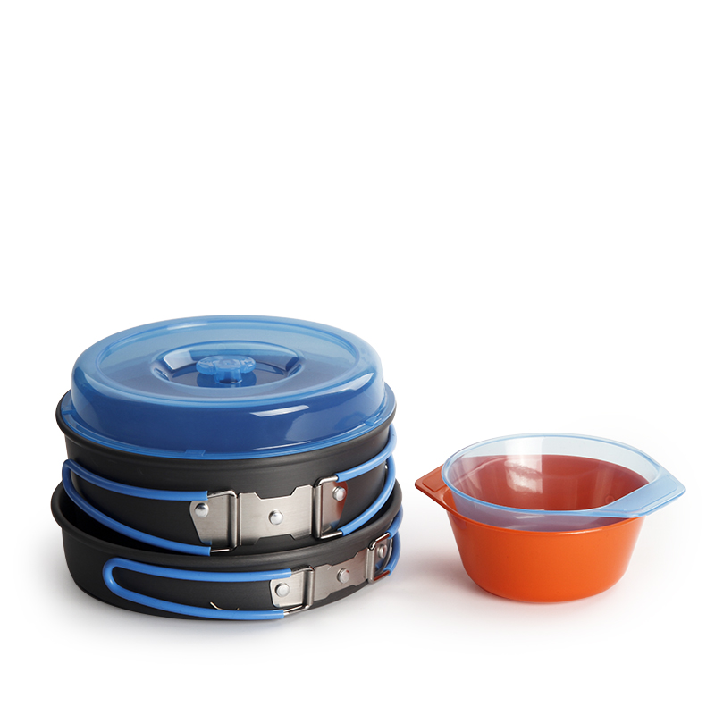 Camping Cooking Kit - Ustensiles de cuisine de Camping, Pot
