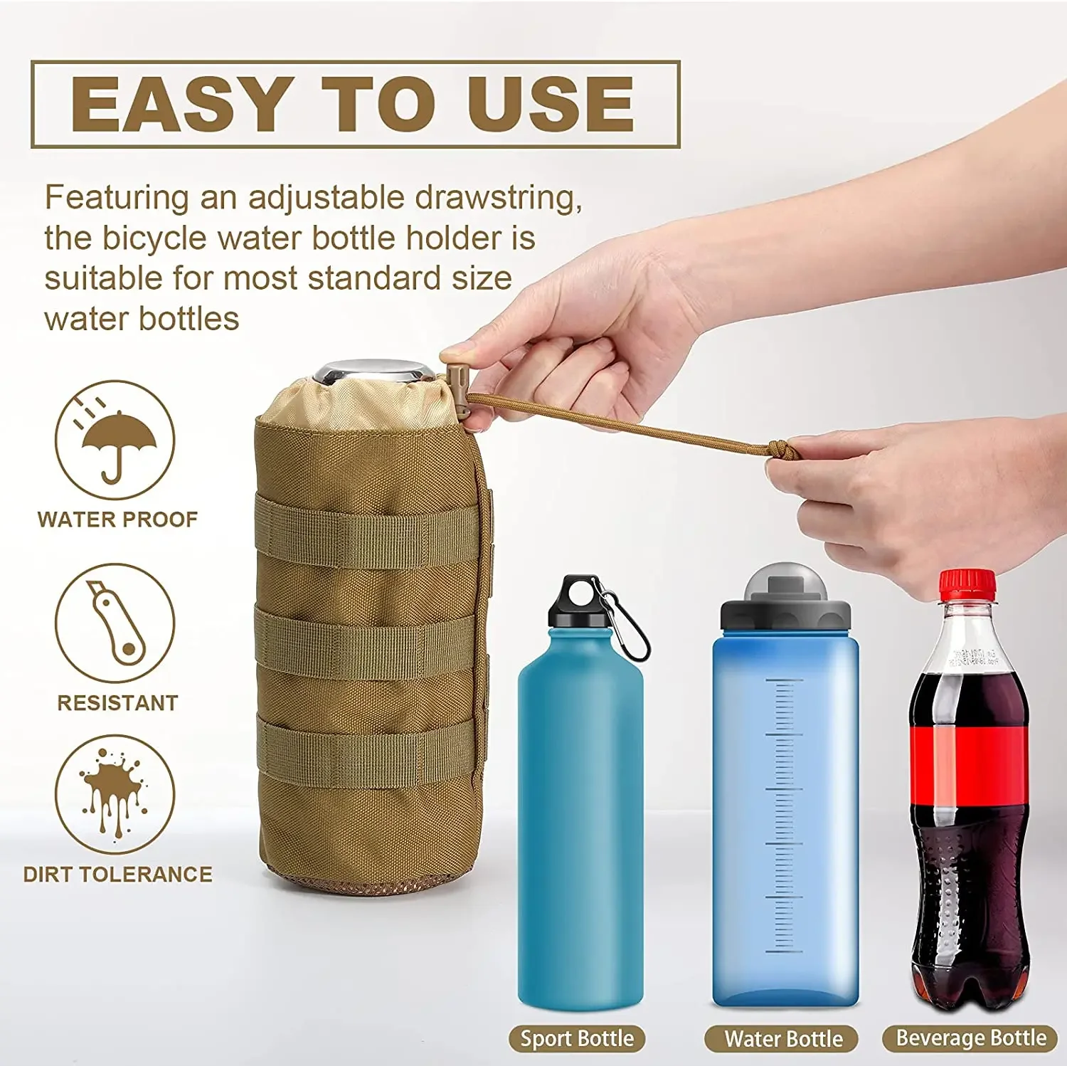 Tactique Molle bouteille d'eau - Camping Cooking Can avis et prix