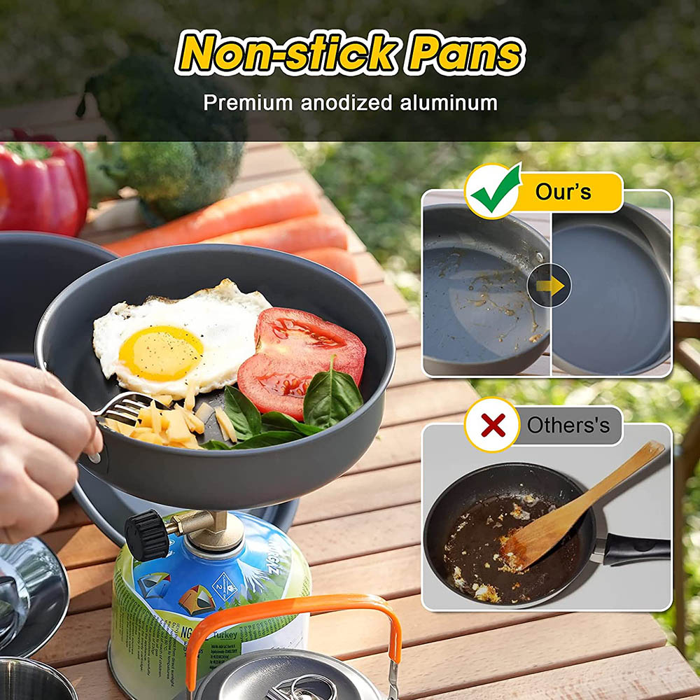 Batterie de cuisine de Camping - Camping Cooking Equipment Bag avis et prix