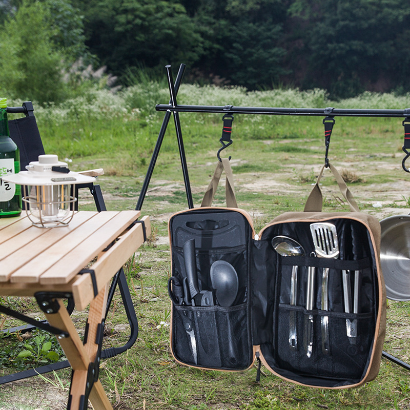 Ensemble de 8 ustensiles de cu - Camping Cooking Rack avis et prix