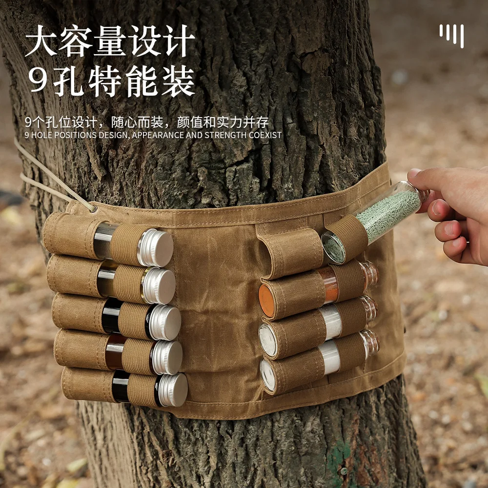 Ensemble de bouteilles d'assai - Camping Cooking Equipment Bag avis et prix