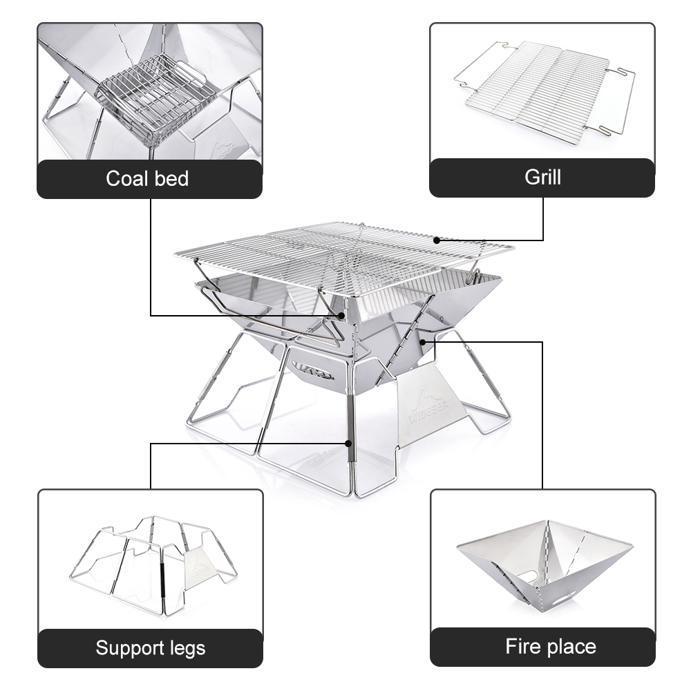 Widesea – gril de Camping coup - Camping Cooking Griddle avis et prix