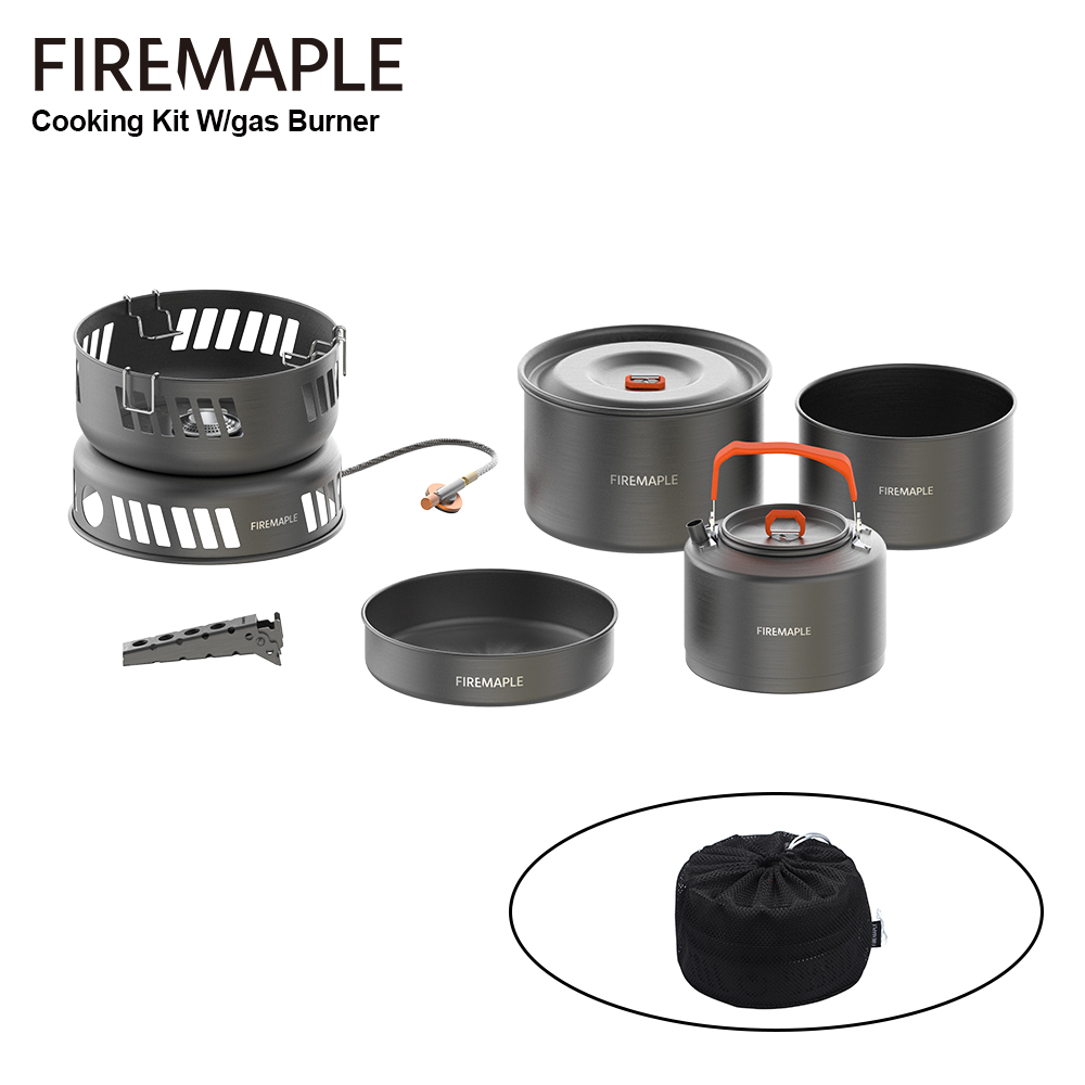 Kit de cuisine en forme d'érab - Camping Cooking On Fire avis et prix
