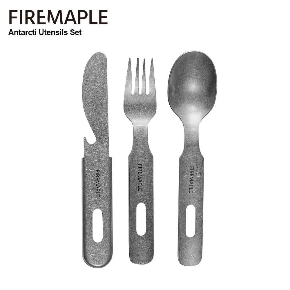 Couverts portables en acier in - Camping Cooking On Fire avis et prix