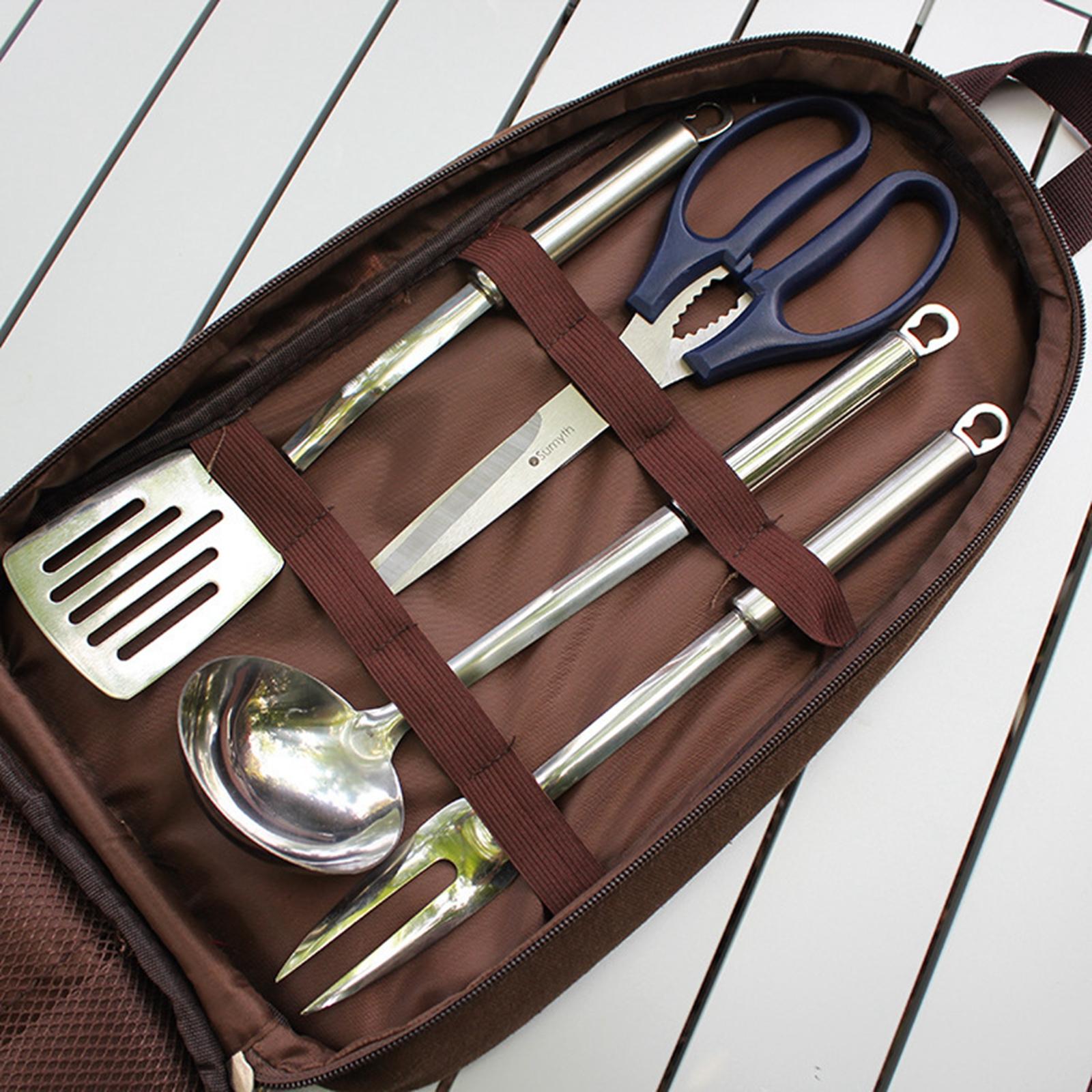 Ensemble d'ustensiles de cuisi - Camping Cooking Equipment Bag avis et prix