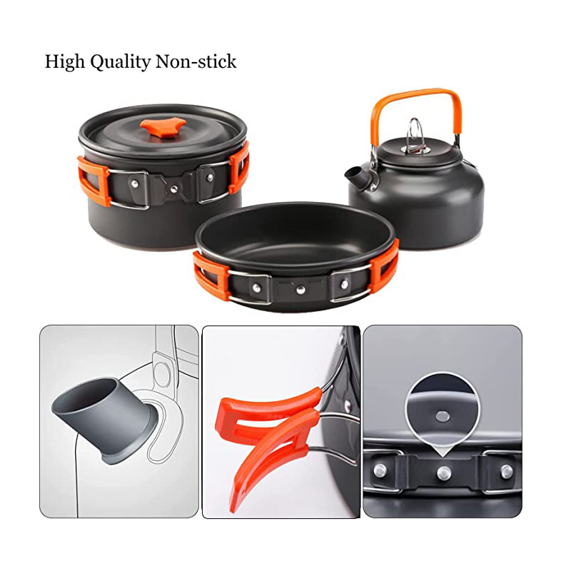 Batterie de cuisine de Camping - Camping Cooking Equipment Bag avis et prix