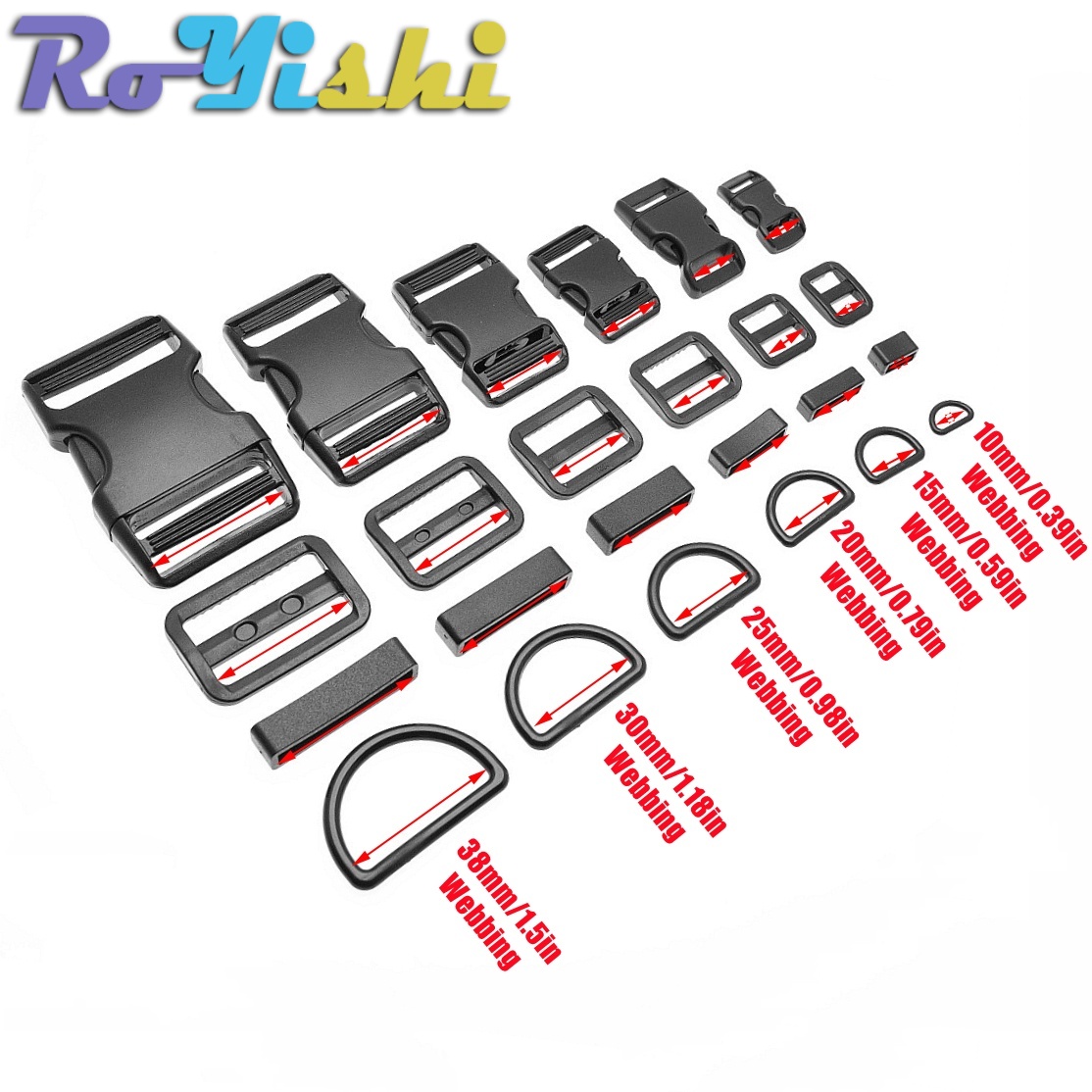 Lot de 10 boucles à dégagement - Camping Cooking Utensils Kit avis et prix