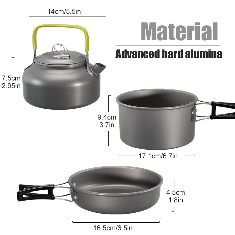 WESTTUNE – Kit d'ustensiles de - Camping Cooking Set Large avis et prix