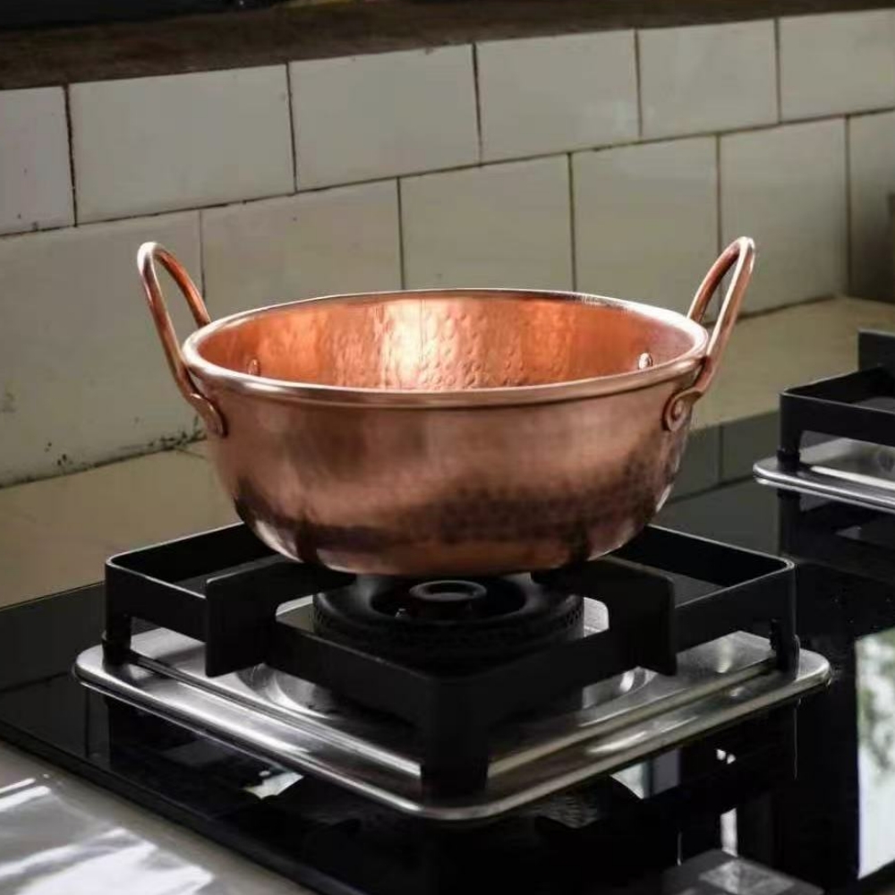 Pot en cuivre Vintage, Pot ali - Vintage Camping Cooking Set avis et prix