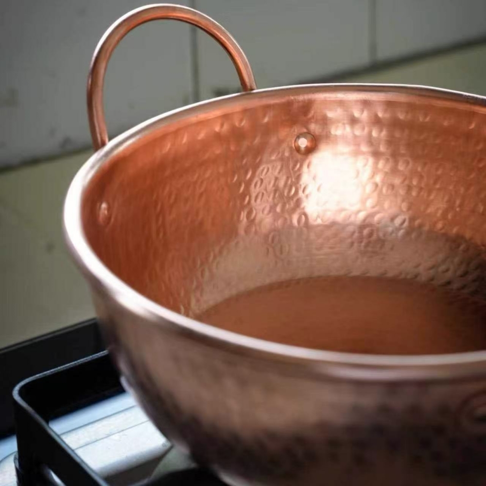 Pot en cuivre Vintage, Pot ali - Vintage Camping Cooking Set avis et prix