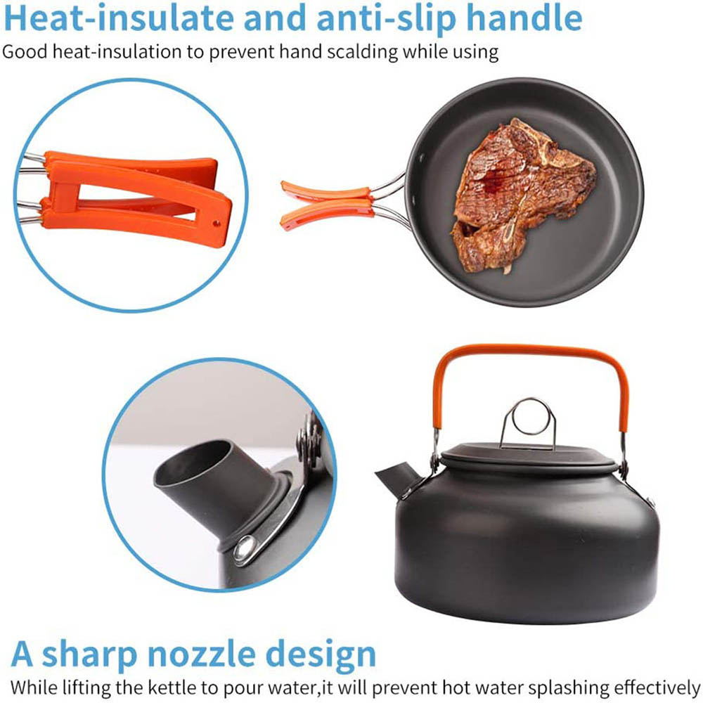Kit d'ustensiles de cuisine de - Camping Cooking Rack avis et prix