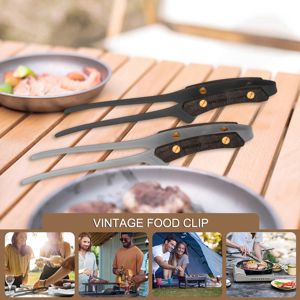 Pince de barbecue vintage en a - Vintage Camping Cooking Set avis et prix