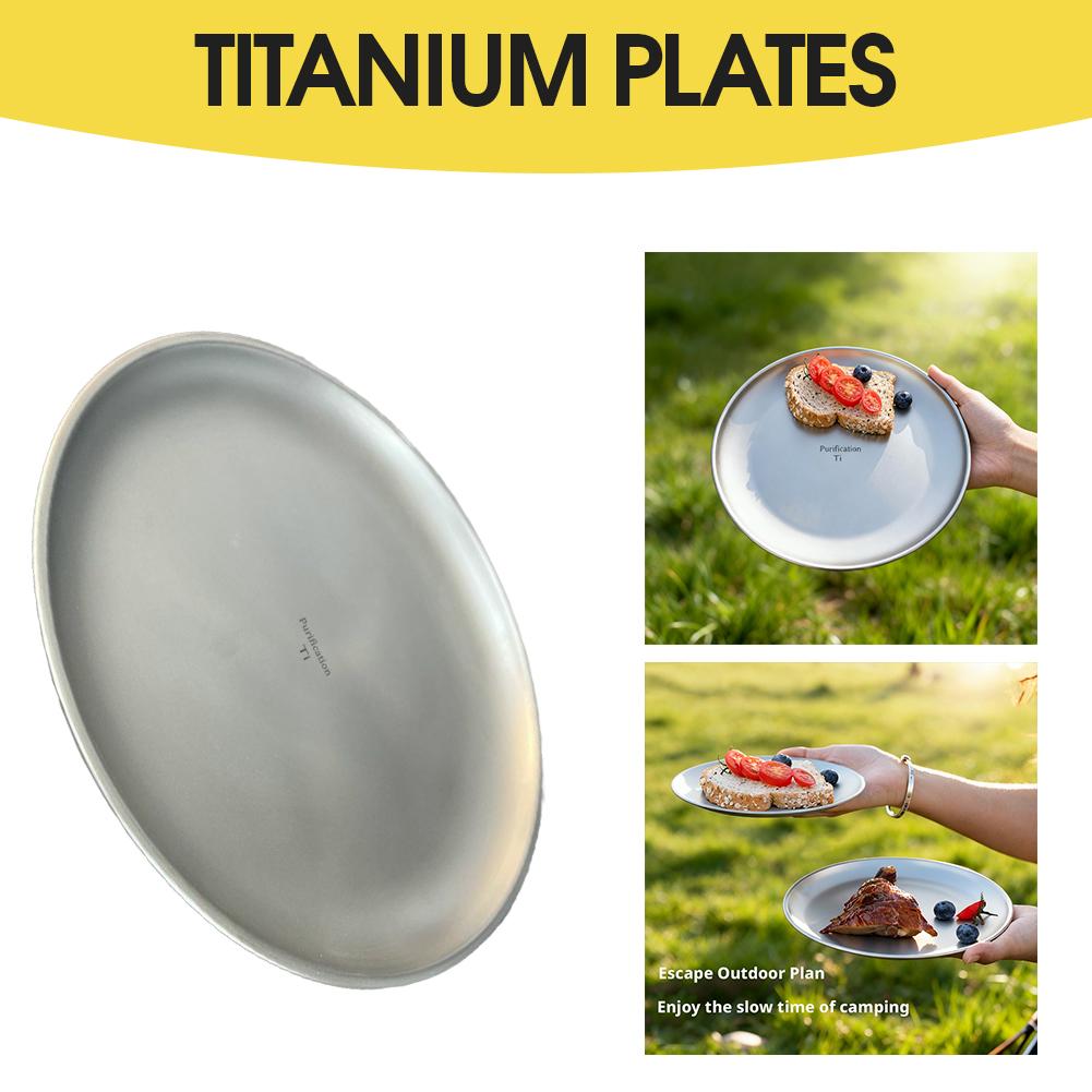 Assiette de camping en titane  - Camping Cooking Dishes avis et prix
