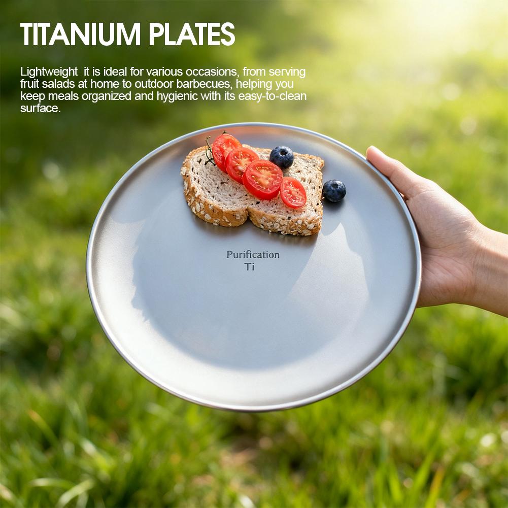 Assiette de camping en titane  - Camping Cooking Dishes avis et prix