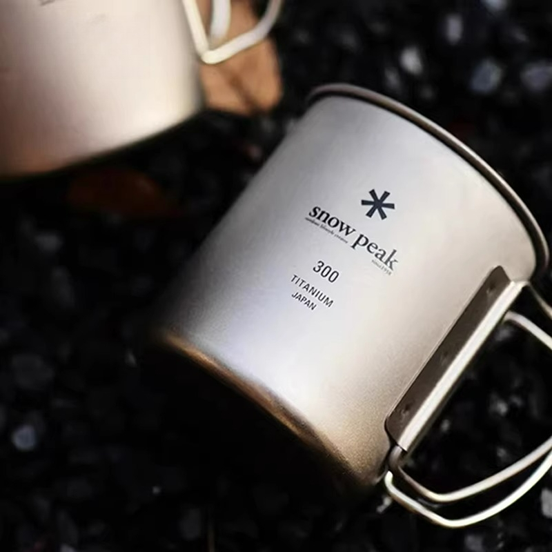 Tasse en titane Snow Peak avec - Camping Cooking Cup avis et prix