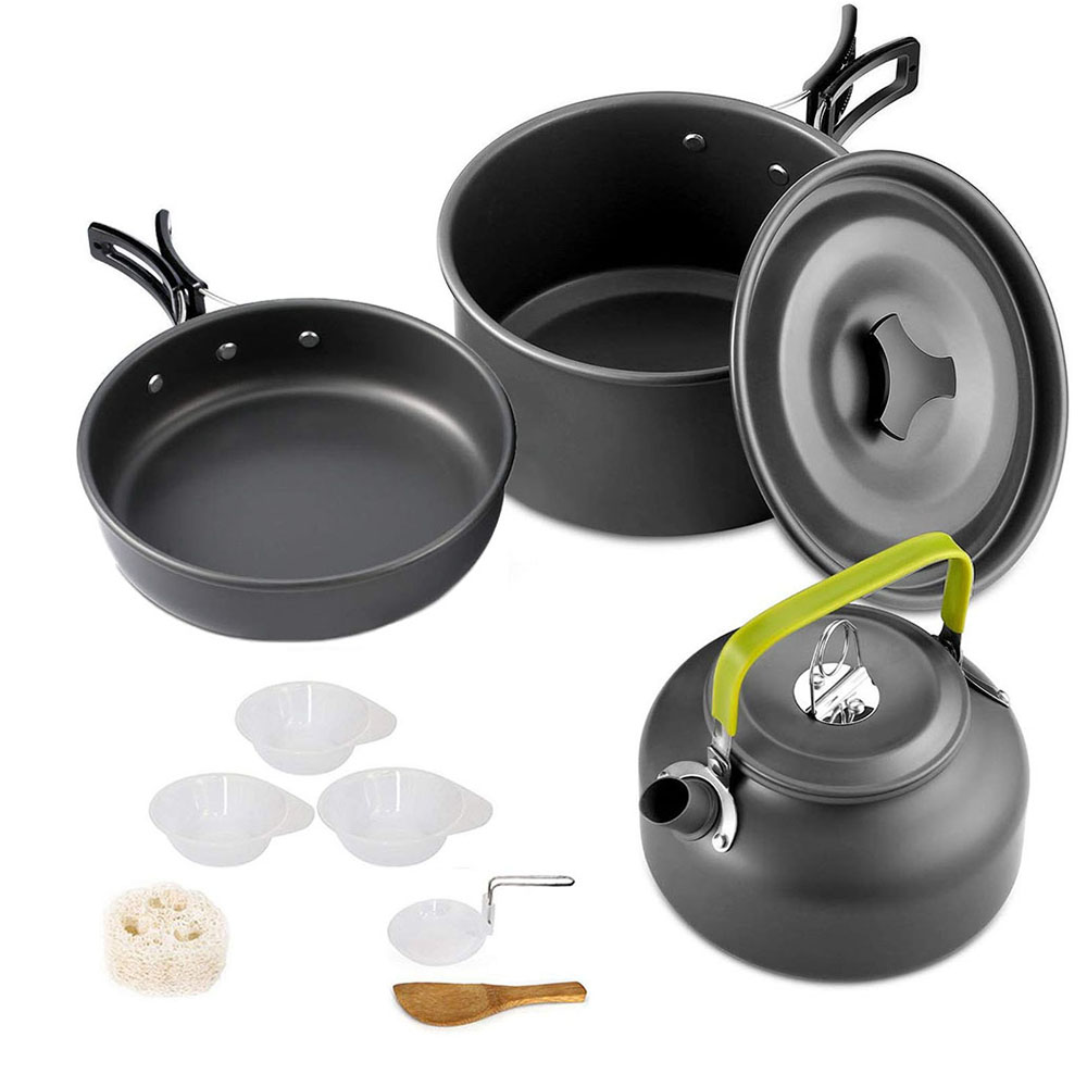 Batterie de Cuisine de Camping - Camping Cooking Set Large avis et prix