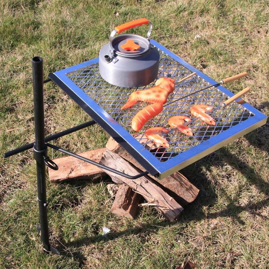 360 °   Grille de camping rota - Camping Cooking Without Fire avis et prix