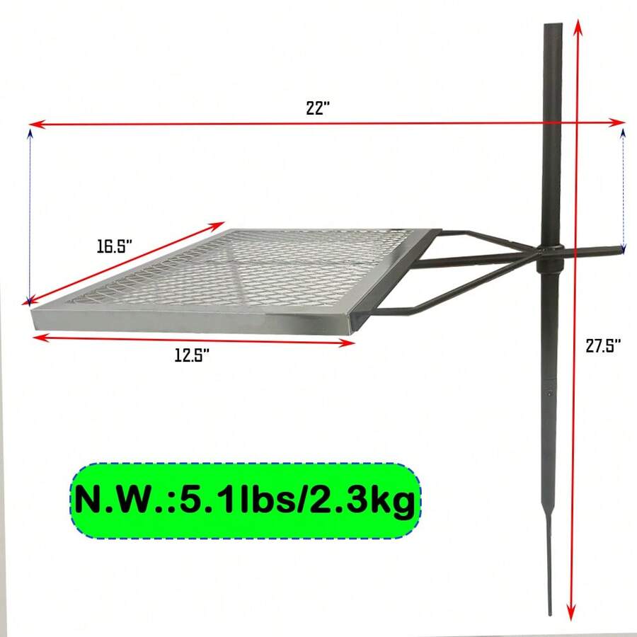 360 °   Grille de camping rota - Camping Cooking Without Fire avis et prix