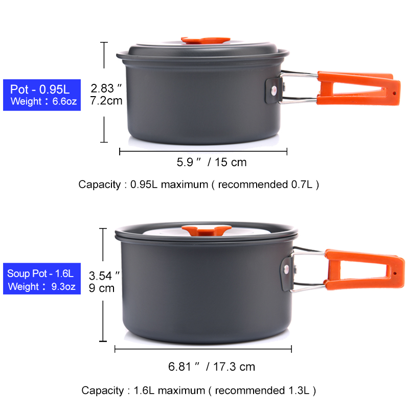 Widesea Camping ensemble d'ust - Camping Cooking Hardware avis et prix