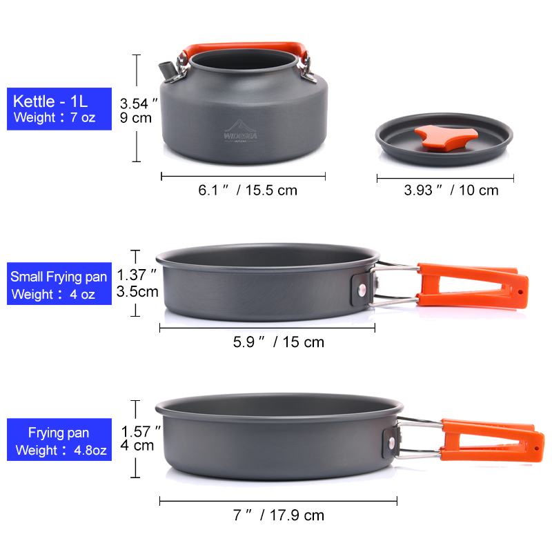 Widesea Camping ensemble d'ust - Camping Cooking Hardware avis et prix