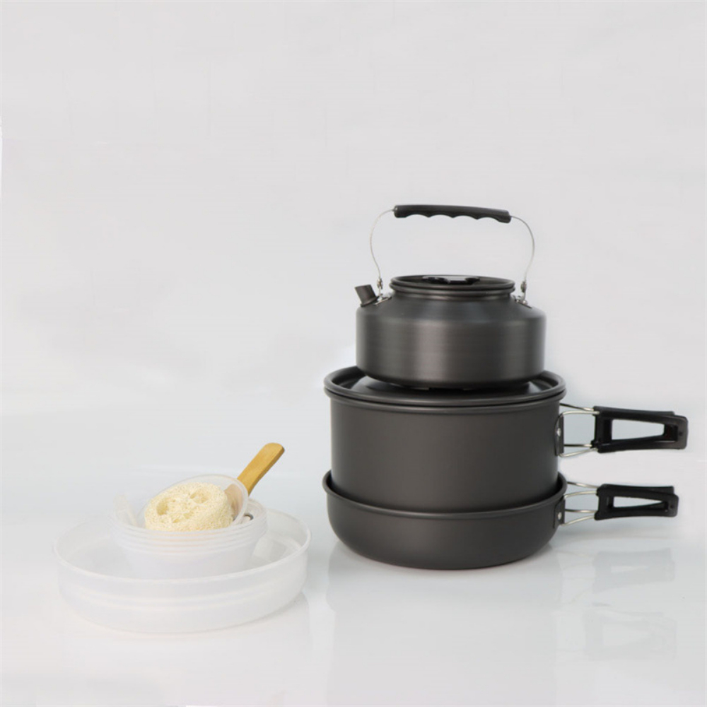 Ensemble de cuisson extérieur  - Camping Cooking Set Large avis et prix