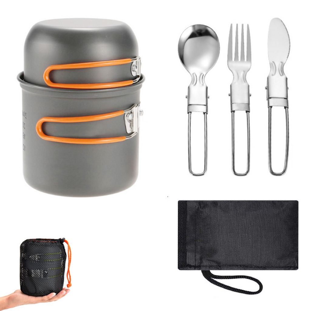 Kit de batterie de cuisine de  - Camping Cooking Equipment Bag avis et prix