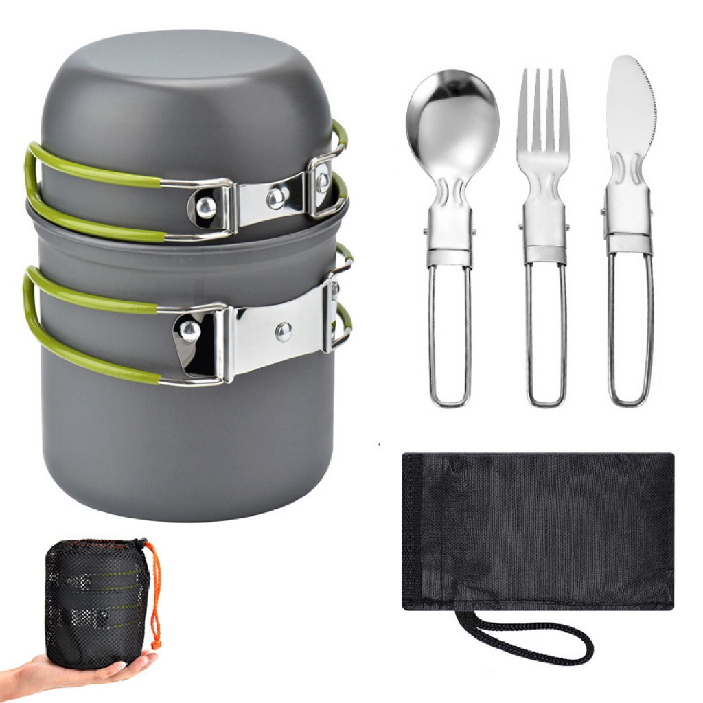 Kit de batterie de cuisine de  - Camping Cooking Equipment Bag avis et prix
