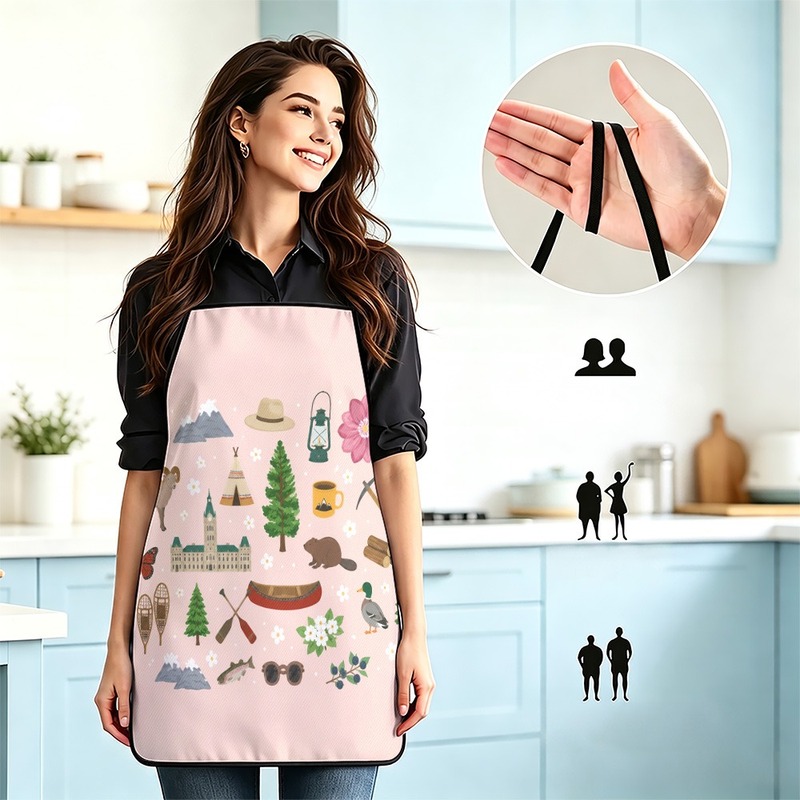 1 tablier à effet plat 2D, imp - Japan Camping Cooking avis et prix