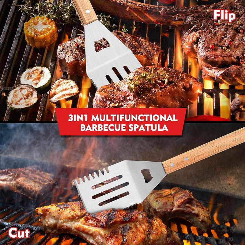Ustensiles de Barbecue en acie - Camping Cooking Accessories Set avis et prix