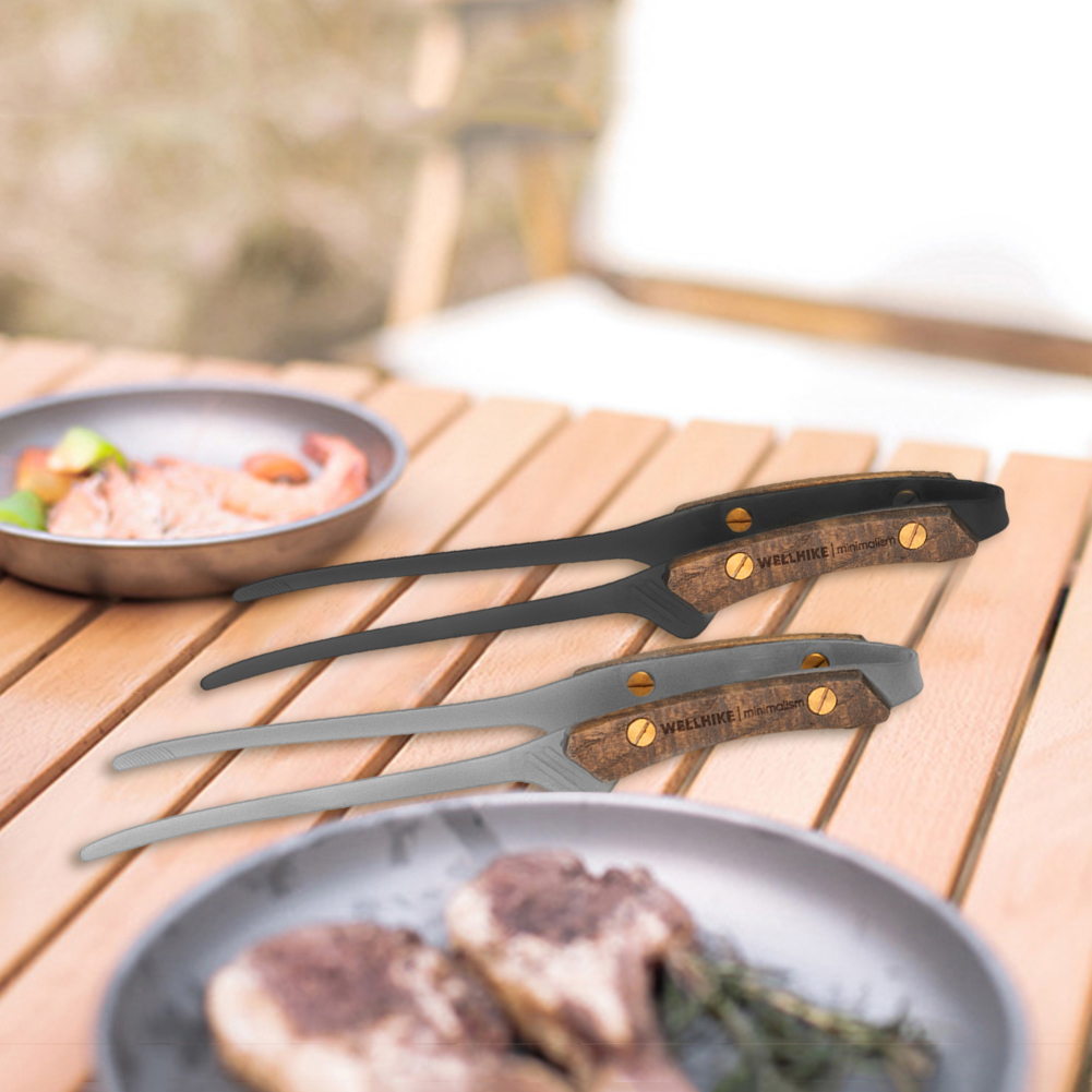 Pince à viande de pique-nique  - Vintage Camping Cooking Set avis et prix