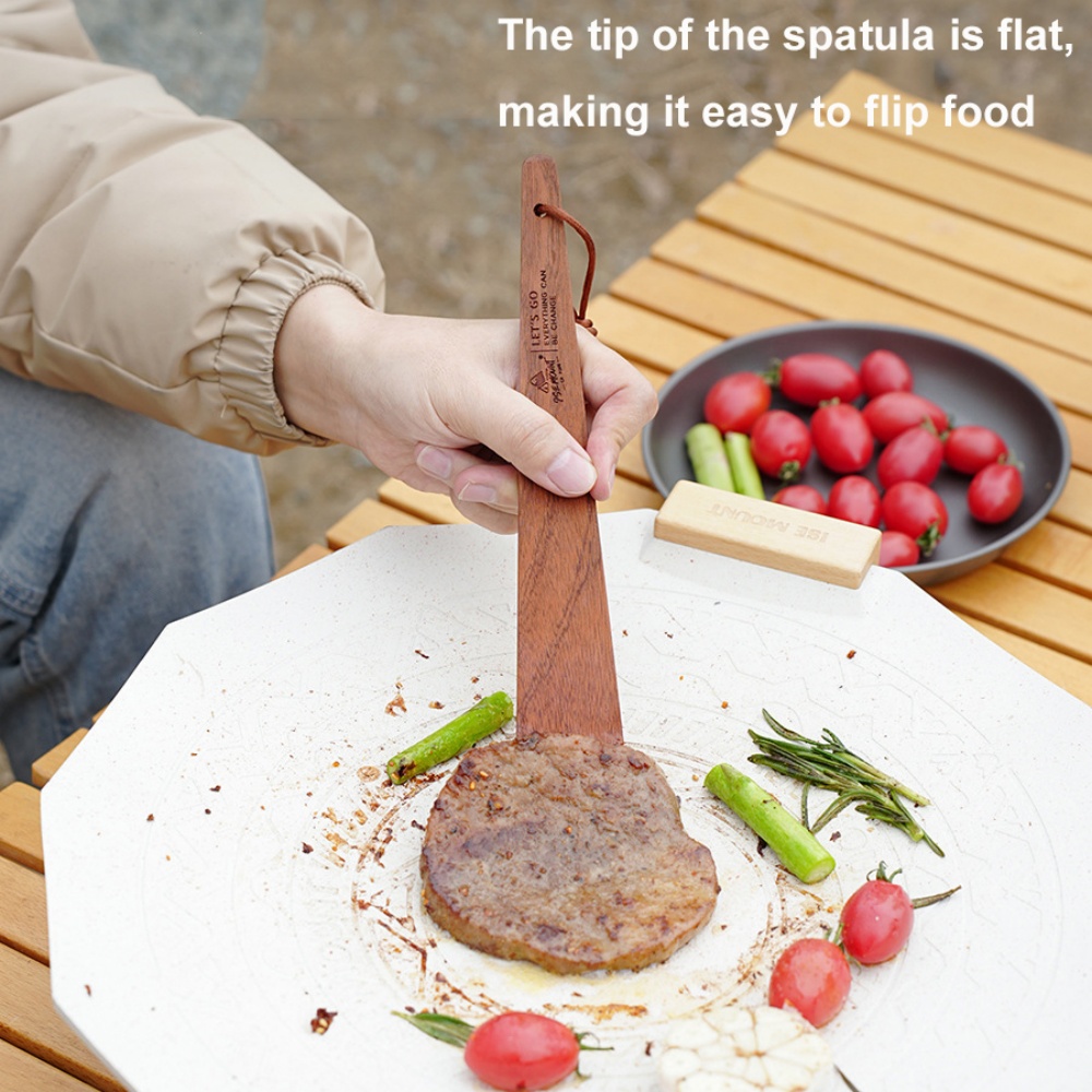 Spatule en bois pour camping e - Camping Cooking Hardware avis et prix