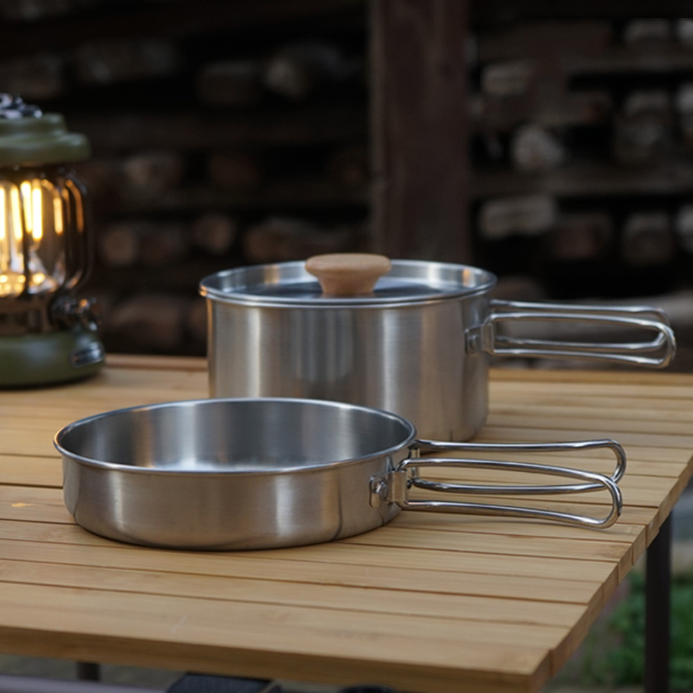 Ensemble de casseroles de camp - Camping Cooking Equipment Bag avis et prix