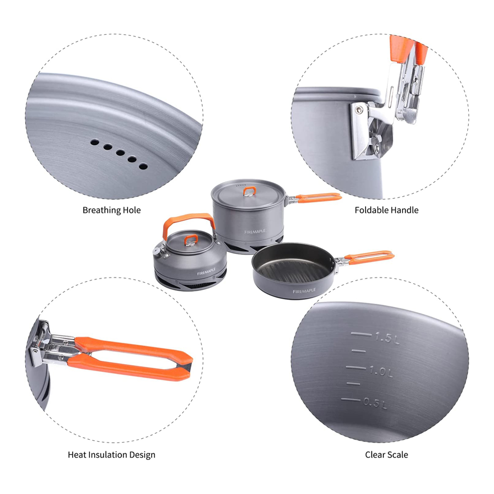 Fire Maple Camping Ustensiles  - Camping Cooking On Fire avis et prix