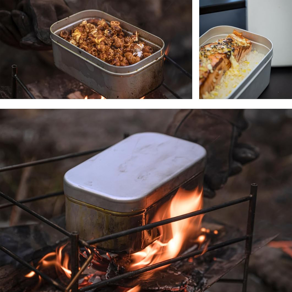 Poignée de boîte à Bento pliab - Camping Cooking Utensils Kit avis et prix