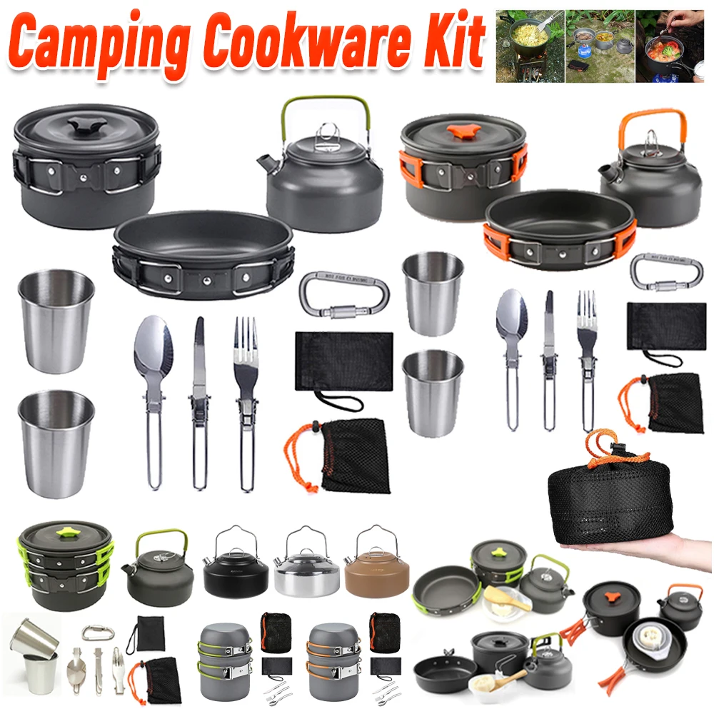 Kit de cuisine de camping, bou - Camping Cooking Kit avis et prix