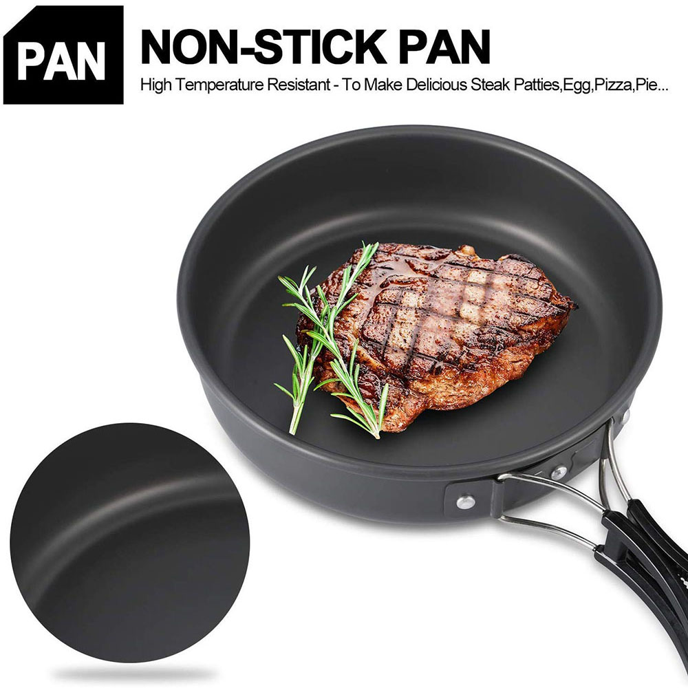 Ensemble de vaisselle de campi - Camping Cooking Kit avis et prix