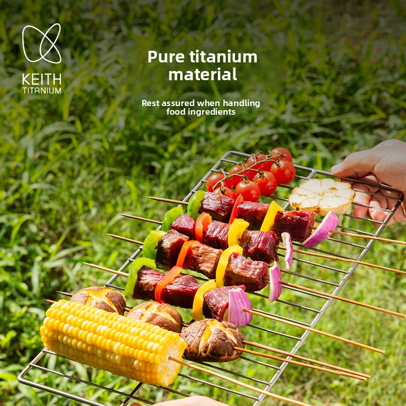 KEITH Filet de Barbecue en Tit - Camping Cooking Rack avis et prix