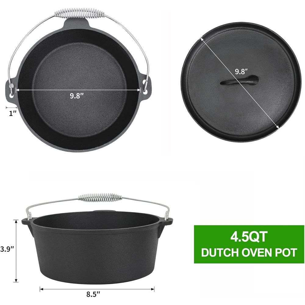 Ensemble de cuisson 8 pièces e - Vintage Camping Cooking Set avis et prix