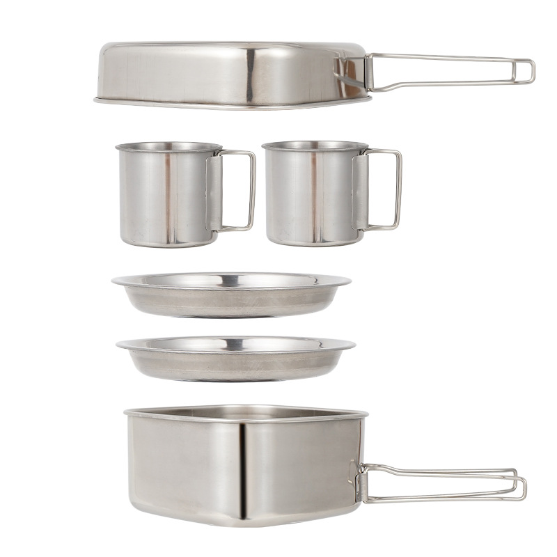Pot d'extérieur en acier inoxy - Camping Cooking Cup avis et prix